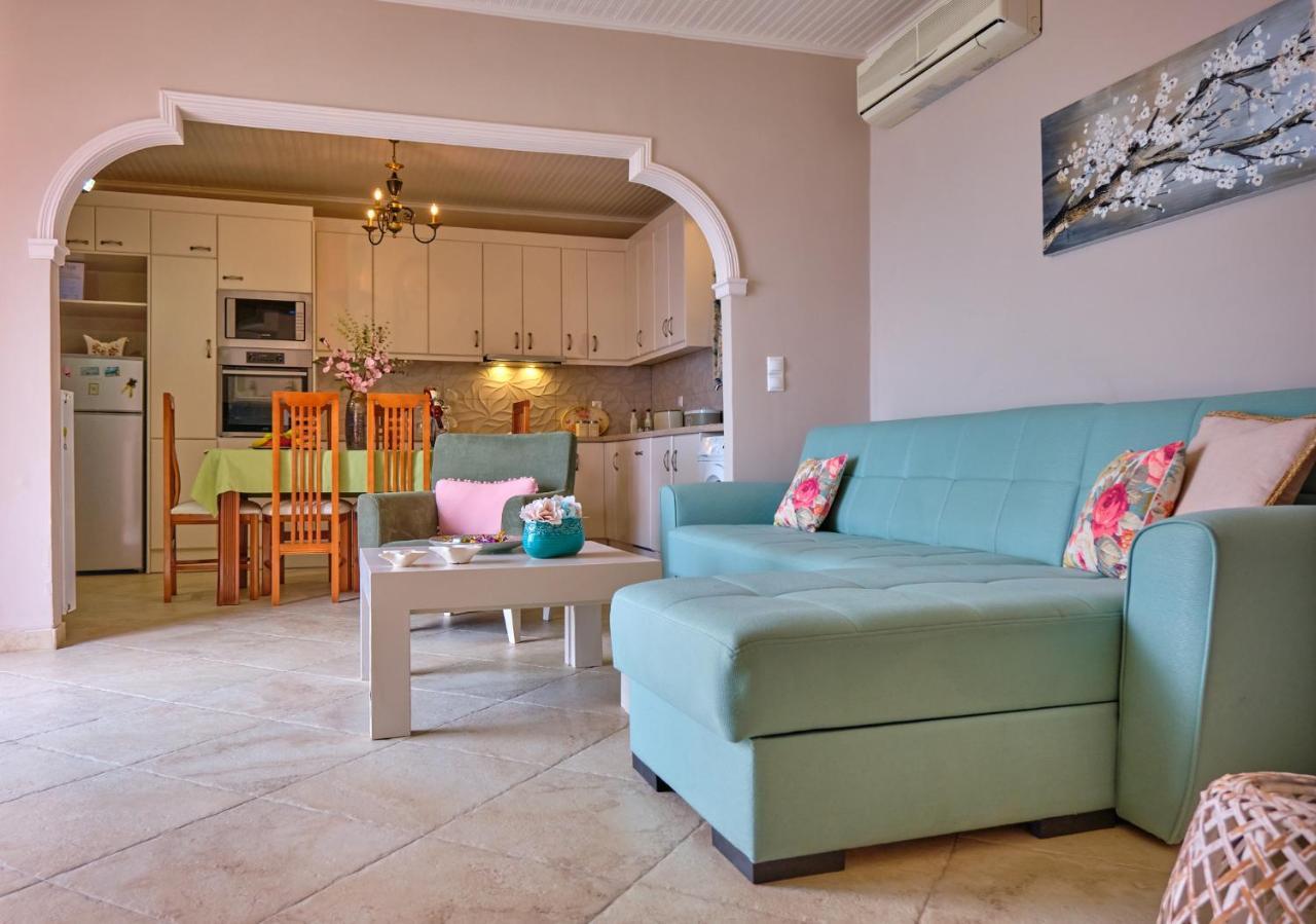 Villa Meli Afionas Corfu Bagian luar foto