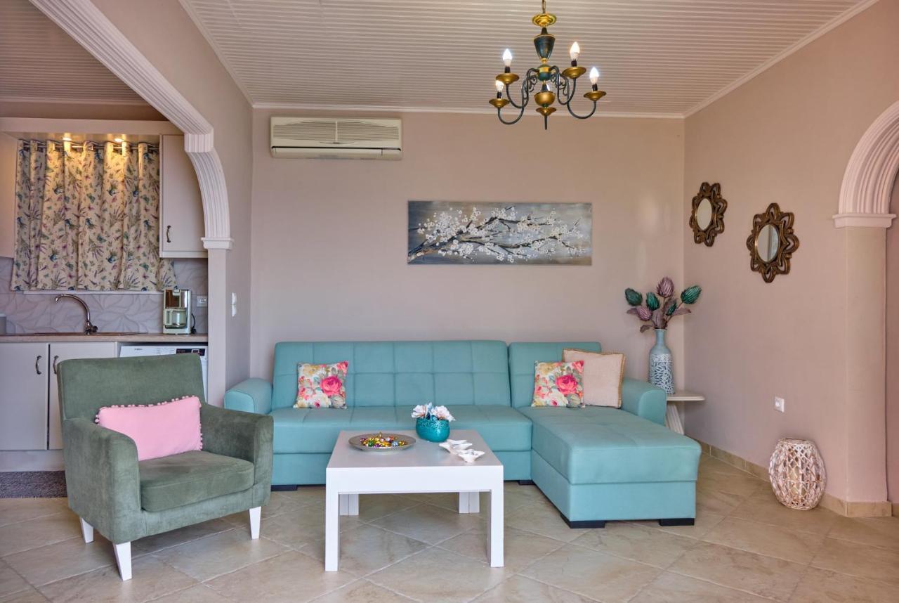 Villa Meli Afionas Corfu Bagian luar foto