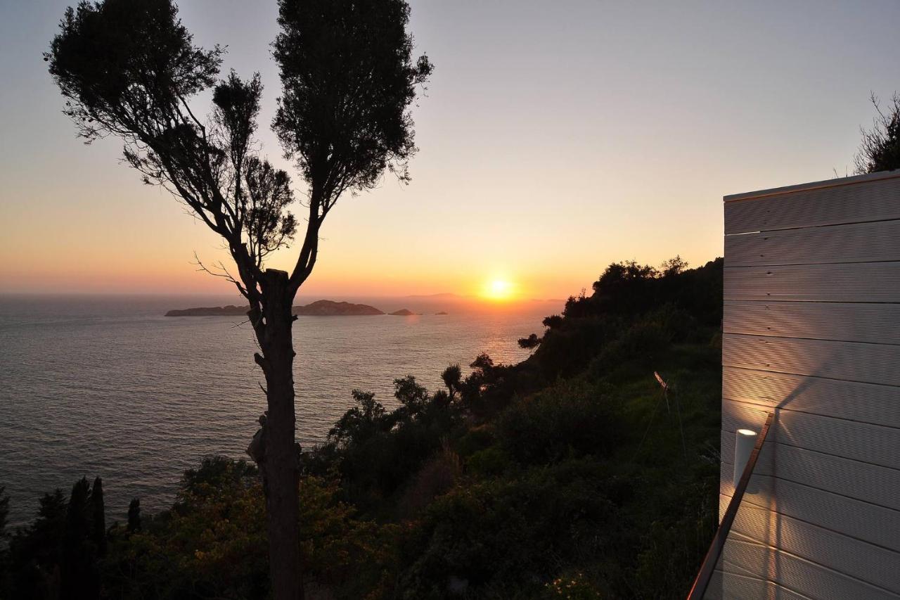 Villa Meli Afionas Corfu Bagian luar foto